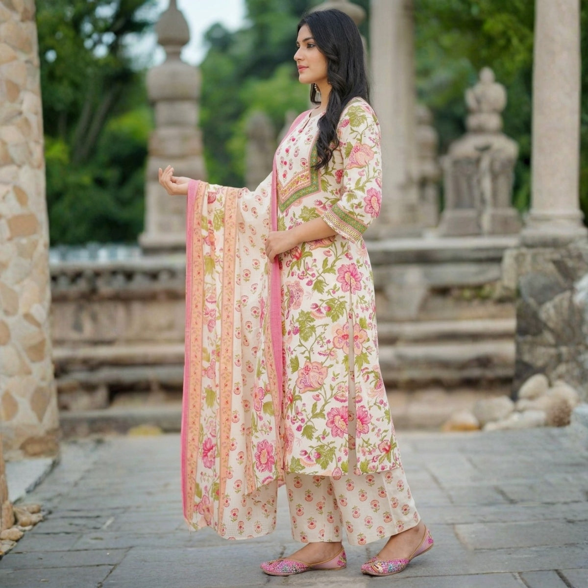 Pack Of 3 Kurta Summer Collection Set (CKS_02)