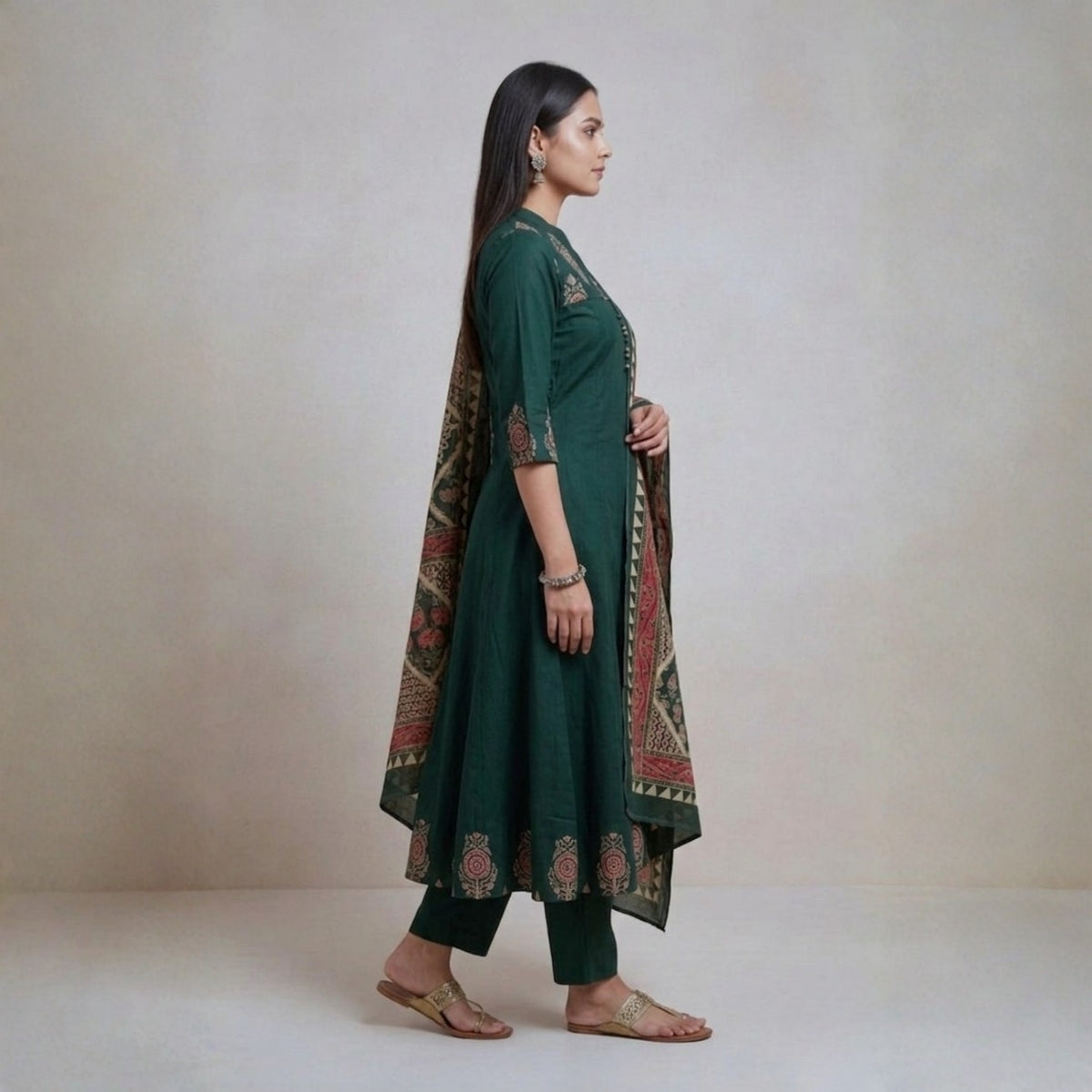 Pack Of 3 Kurta Summer Collection Set (CKS_03)