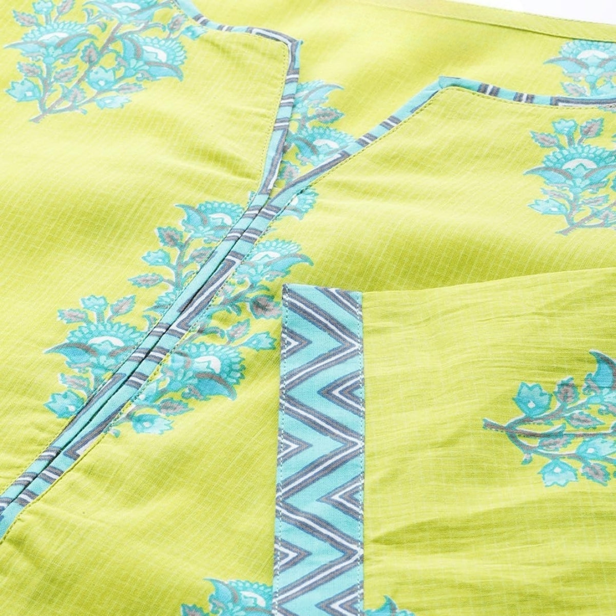 Pack of 2 Premium Cotton Kurtis with Plazzo Pant & Dupatta – Casual Ethnic| C-14