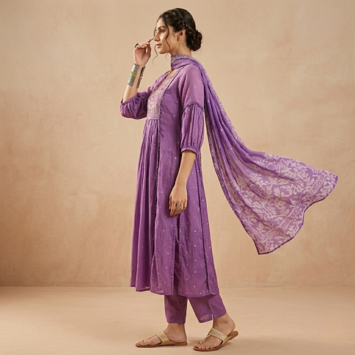 Pack Of 3 Kurta Set with Dupatta (KS-5)