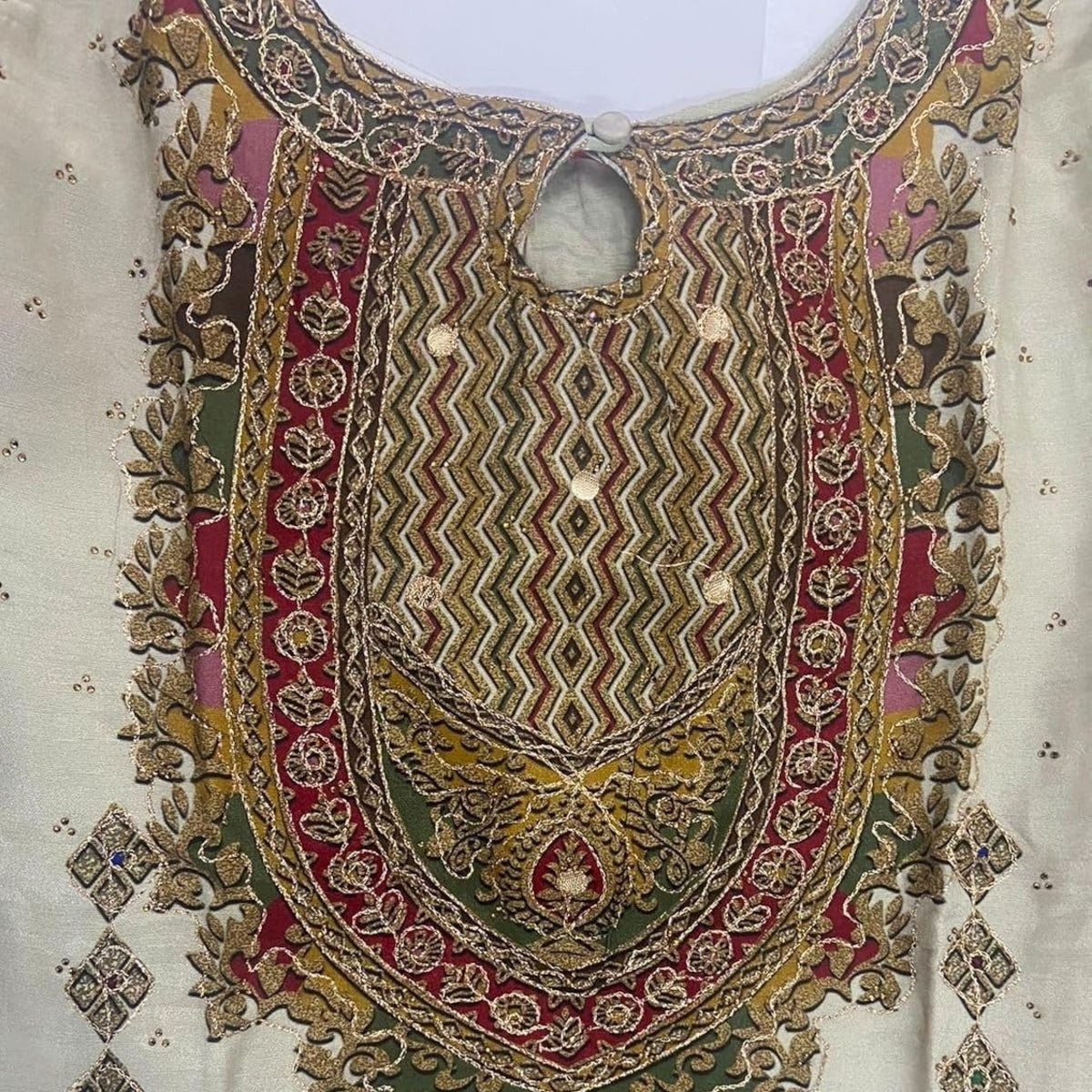 Pack of 2 Premium Cotton Kurtis with Pant & Dupatta – ( Anarkali Set + Kurta Set )| C-19