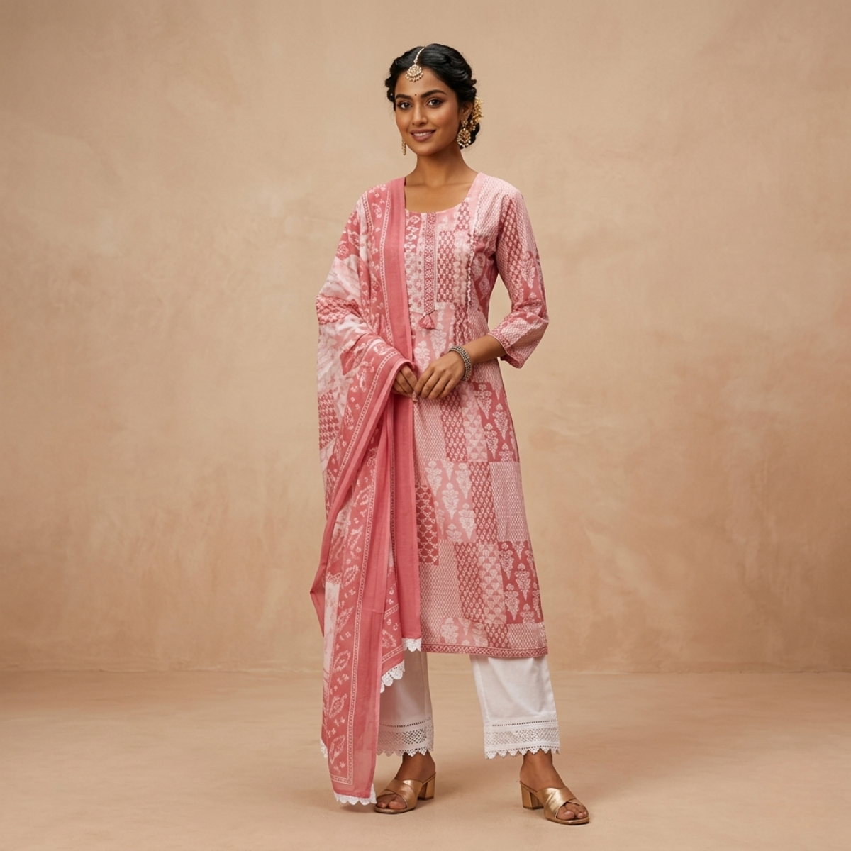 Pack Of 3 Kurta Set with Dupatta (KS-1)