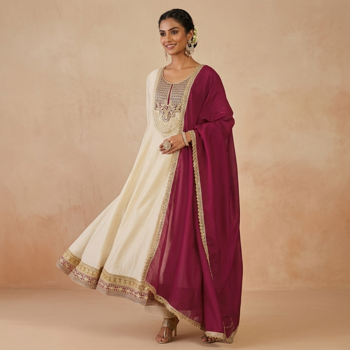Pack Of 3 Kurta Set with Dupatta (KS-7)