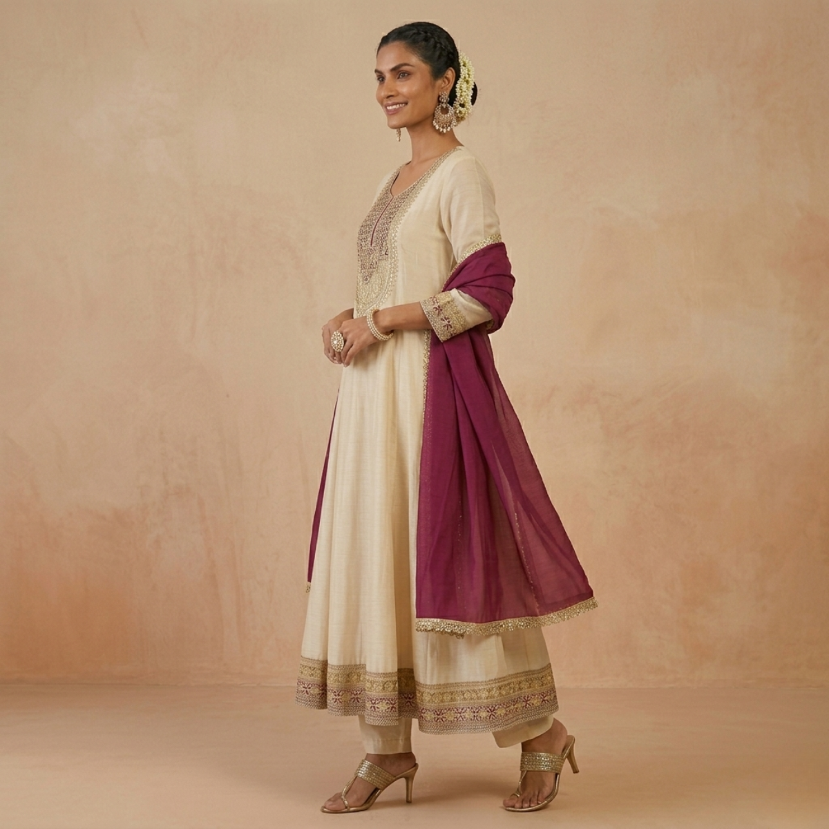 Pack Of 3 Kurta Set with Dupatta (KS-7)
