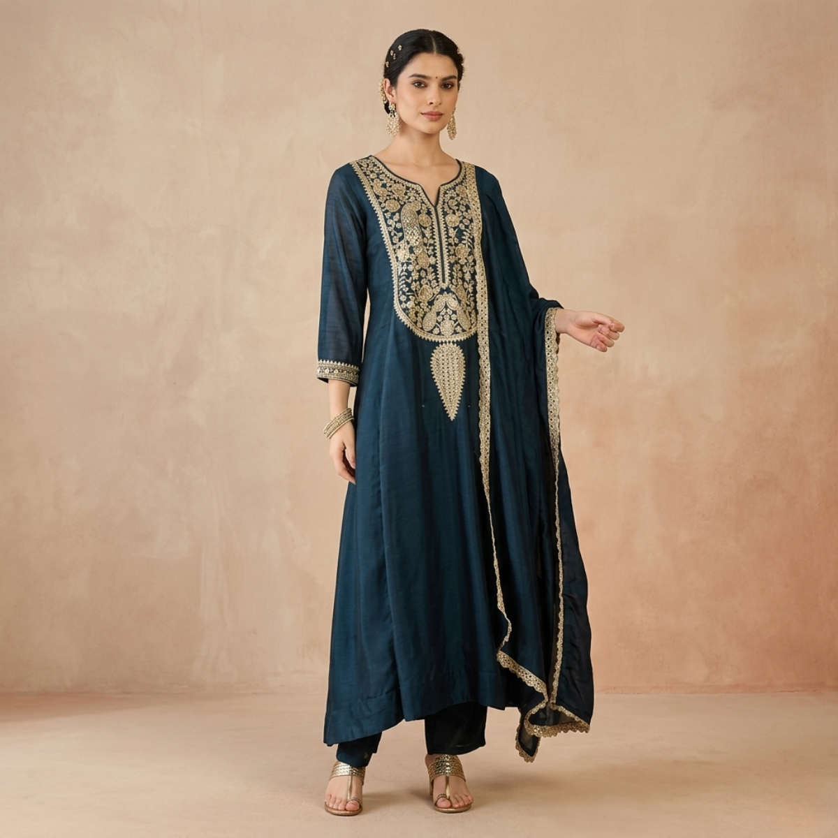 Pack Of 3 Kurta Set with Dupatta (KS-8)