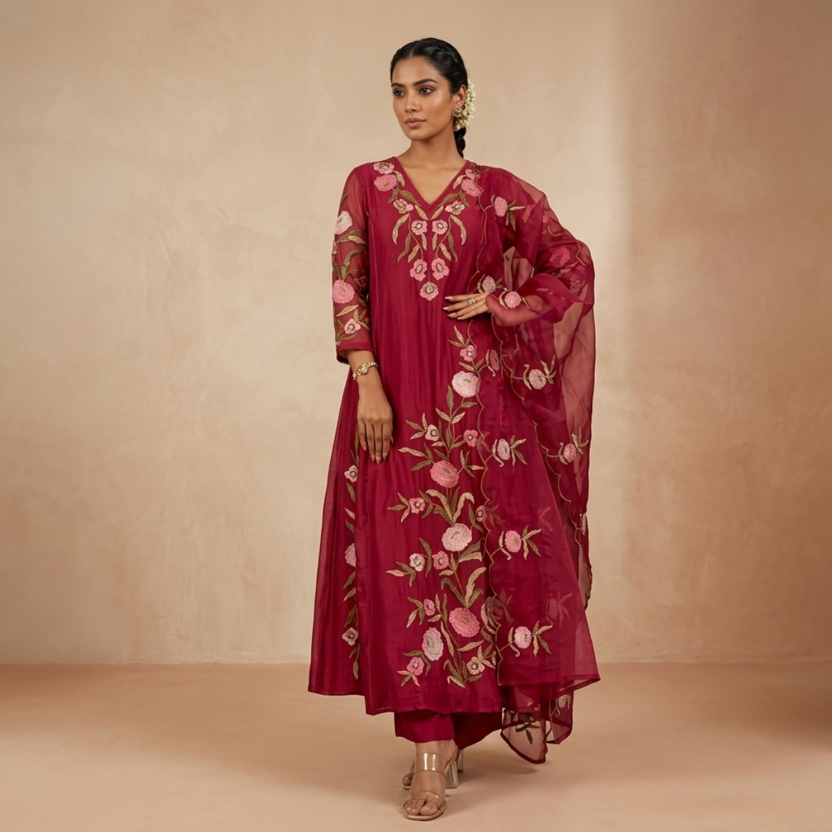 Pack Of 3 Kurta Set with Dupatta (KS-9)