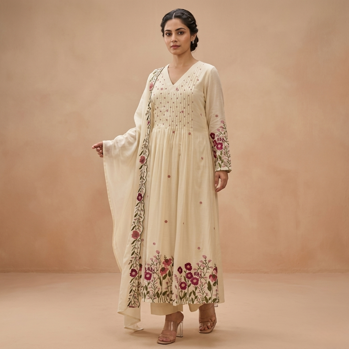 Pack Of 3 Kurta Set with Dupatta (KS-10)