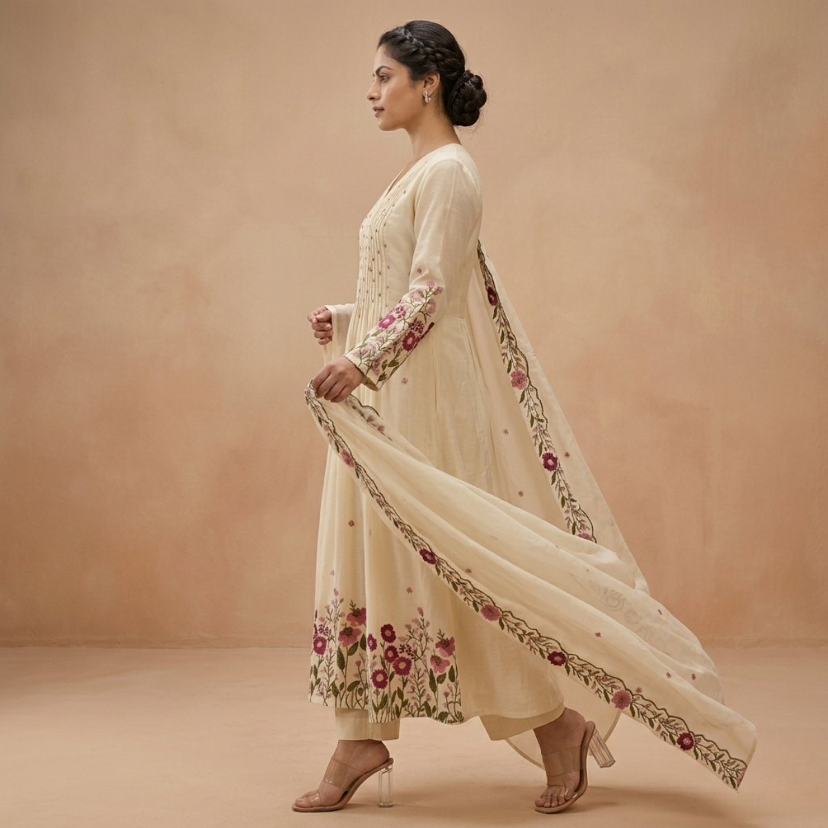 Pack Of 3 Kurta Set with Dupatta (KS-10)